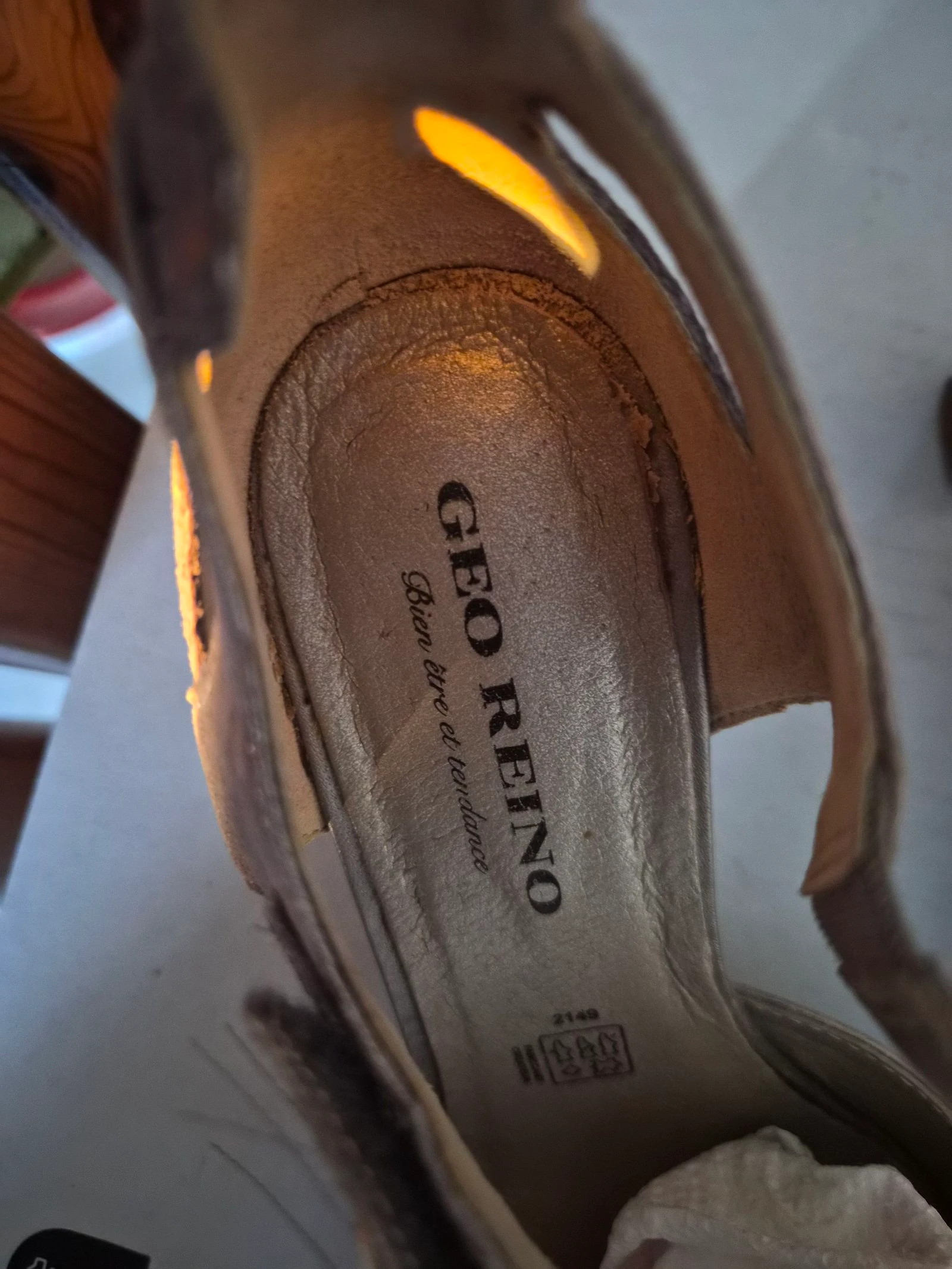 Zapatos plateados de tacón Geo Reino talla 39 – photo 5